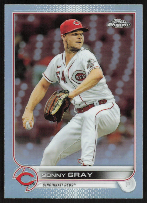 Sonny Gray 2022 Topps Chrome Baseball # 76 Refractor Cincinnati Reds - Collectible Craze America