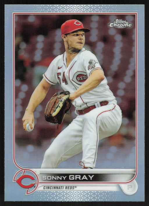 Sonny Gray 2022 Topps Chrome Baseball # 76 Refractor Cincinnati Reds - Collectible Craze America