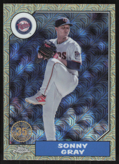 Sonny Gray 2022 Topps Update Chrome Silver Pack Mojo # T87CU-65 Minnesota Twins - Collectible Craze America