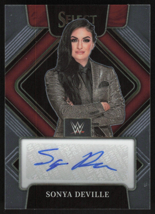 Sonya Deville 2022 Panini Select WWE # SG-SDV Signatures Auto Smack Down - Collectible Craze America