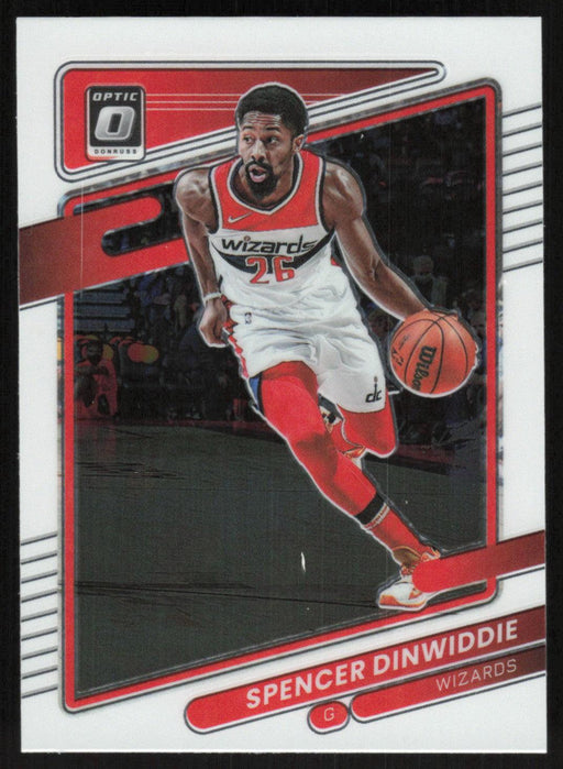 Spencer Dinwiddie 2021 Panini Donruss Optic # 54 Washington Wizards Base - Collectible Craze America