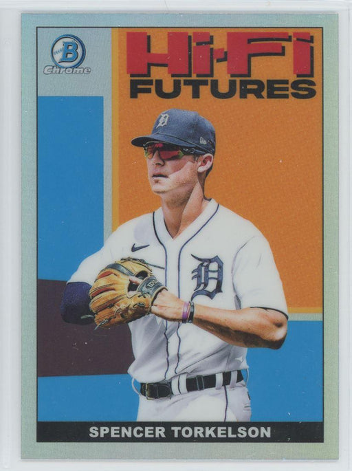 Spencer Torkelson 2022 Bowman Hi-Fi Futures # HIFI-6 Insert Detroit Tigers - Collectible Craze America