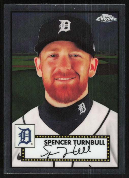 Spencer Turnbull 2021 Topps Chrome Platinum Anniversary # 389 Detroit Tigers - Collectible Craze America