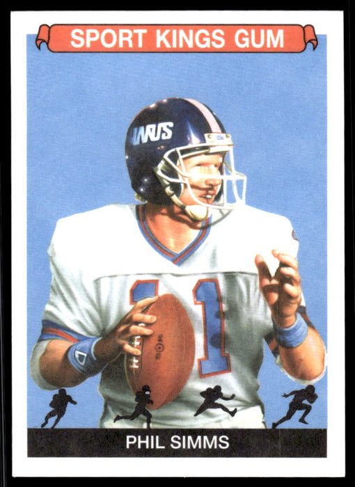 Phil Simms 2022 Sportskings Volume 3 Base Front of Card