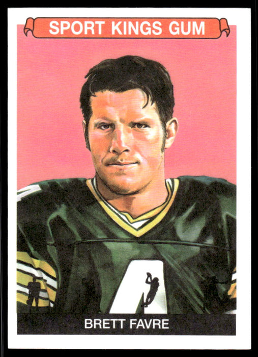 Brett Favre 2022 Sportskings Volume 3 Base Front of Card