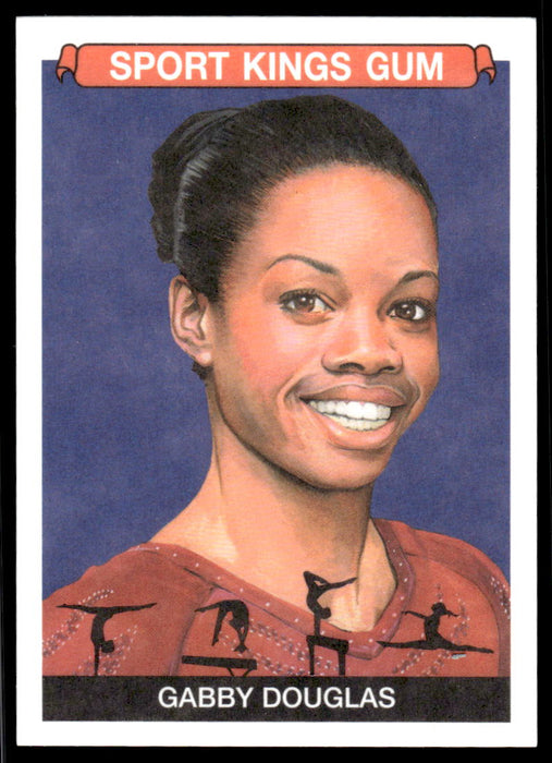 Gabby Douglas 2022 Sportskings Volume 3 Base Front of Card