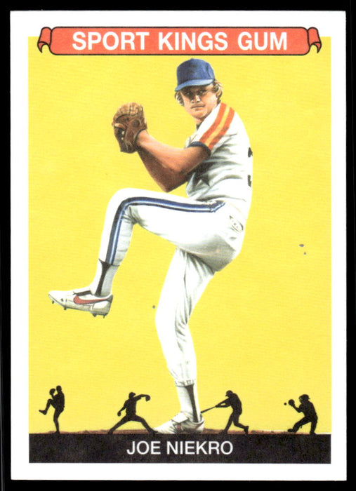 Joe Niekro 2022 Sportskings Volume 3 Base Front of Card