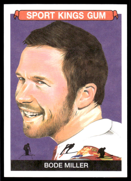 Bode Miller 2022 Sportskings Volume 3 Base Front of Card