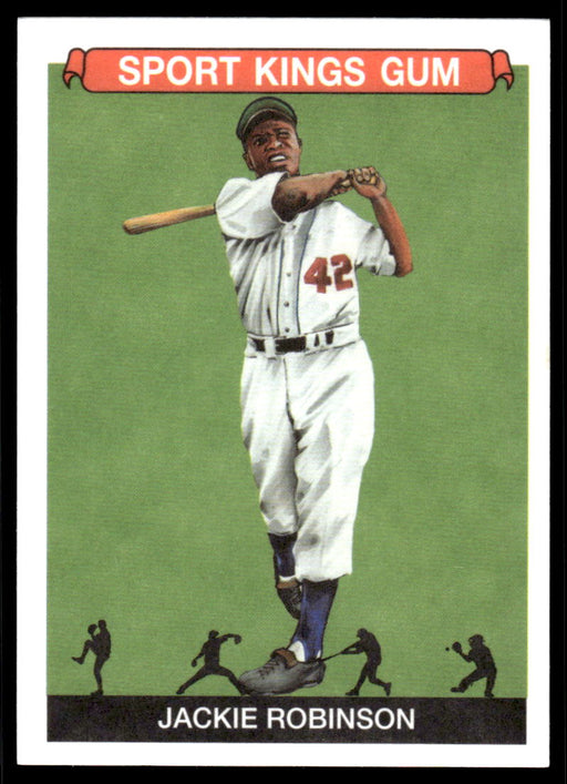 Jackie Robinson 2022 Sportskings Volume 3 Base Front of Card