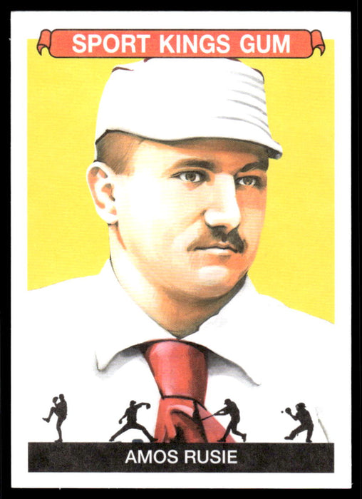 Amos Rusie 2022 Sportskings Volume 3 Base Front of Card