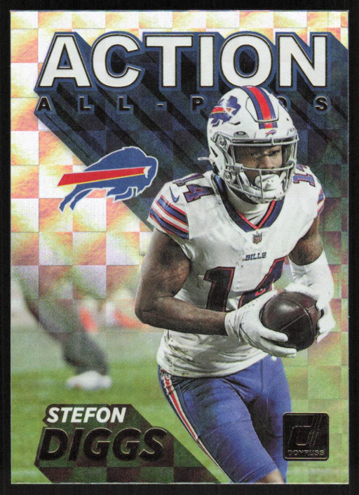 Stefon Diggs 2021 Donruss Action All-Pros # AP6 Buffalo Bills - Collectible Craze America