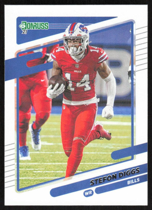 Stefon Diggs 2021 Donruss Football # 226 Buffalo Bills Base - Collectible Craze America