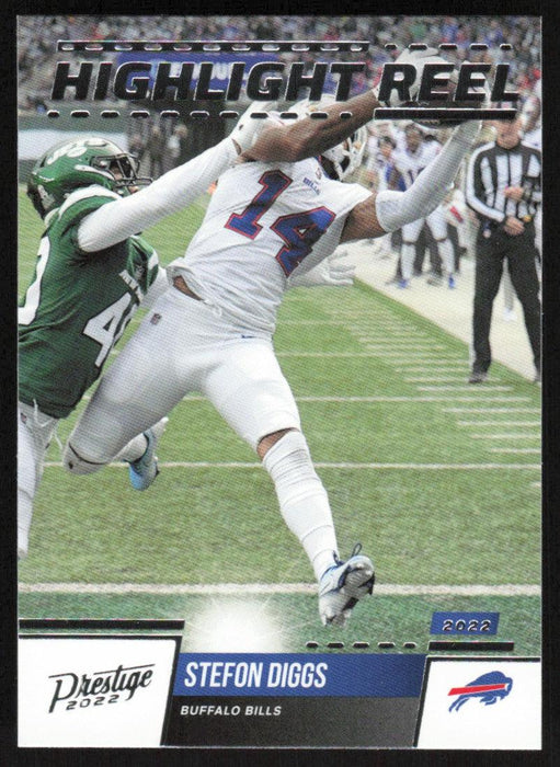 Stefon Diggs 2022 Panini Prestige Highlight Reel # HR-4 Insert Buffalo Bills - Collectible Craze America