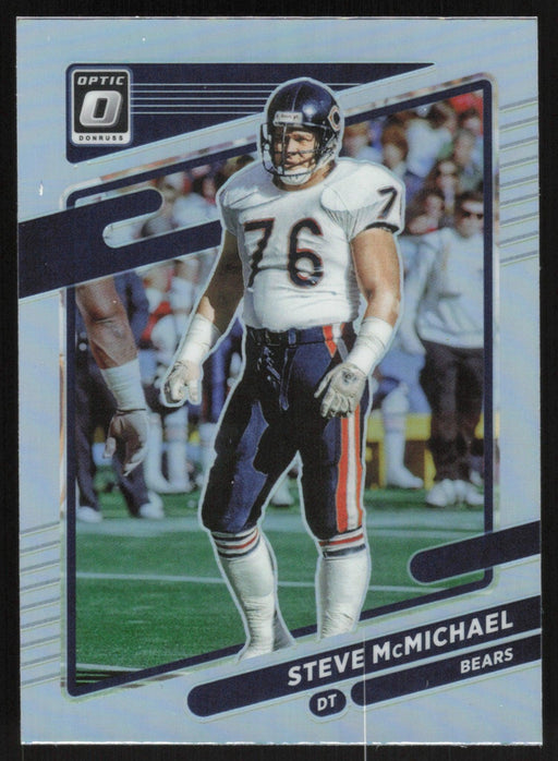 Steve McMichael 2021 Donruss Optic # 81 Silver Prizm Chicago Bears - Collectible Craze America