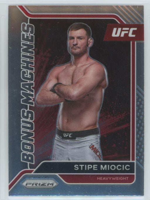 Stipe Miocic 2022 Panini Prizm UFC Bonus Machines # 21 - Collectible Craze America