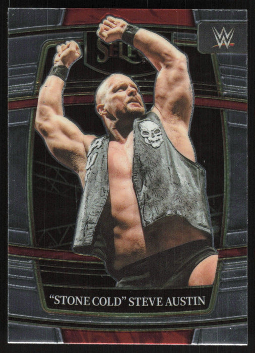 Stone Cold Steve Austin 2022 Panini Select WWE # 55 Legend Concourse Base - Collectible Craze America