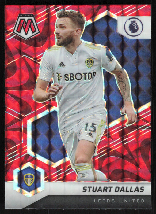 Stuart Dallas 2021 Panini Mosaic Premier League # 200 Reactive Red Leeds United - Collectible Craze America