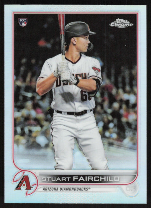 Stuart FaiRChild 2022 Topps Chrome # 156 RC Refractor Arizona Diamondbacks - Collectible Craze America