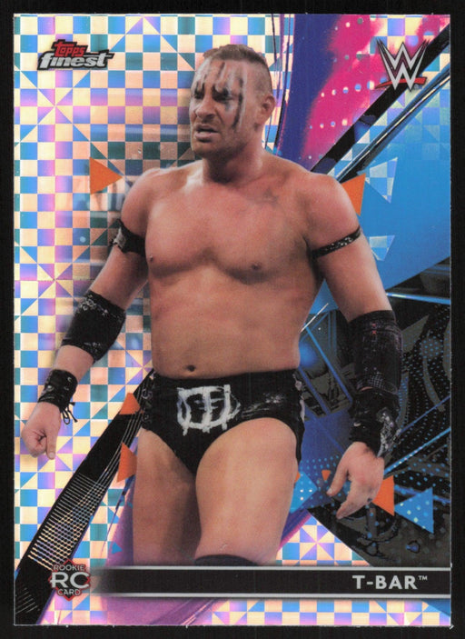 T-Bar 2021 Topps Finest WWE # 38 RC XFractor - Collectible Craze America