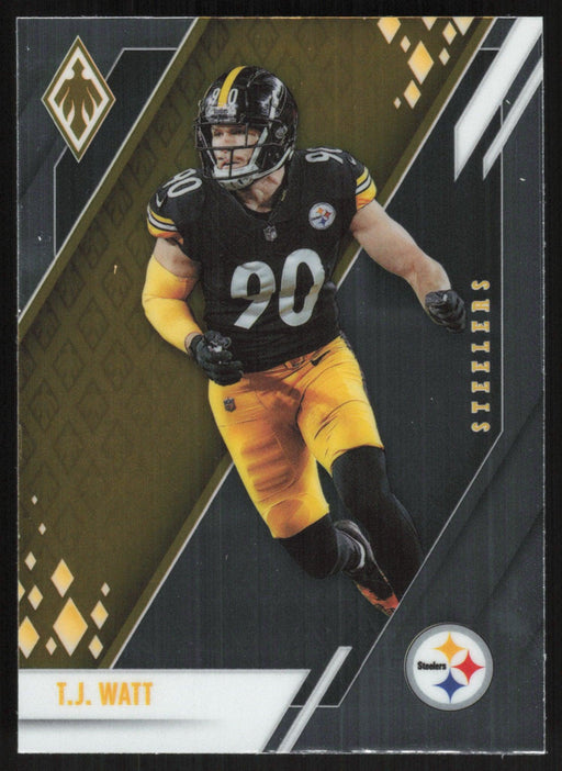 T.J. Watt 2021 Panini Phoenix # 92 Pittsburgh Steelers Base - Collectible Craze America