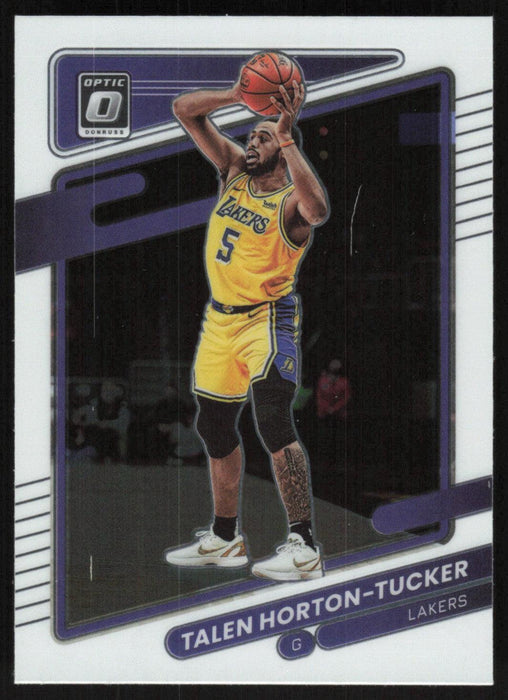 Talen Horton-Tucker 2021 Panini Donruss Optic # 103 Los Angeles Lakers Base - Collectible Craze America