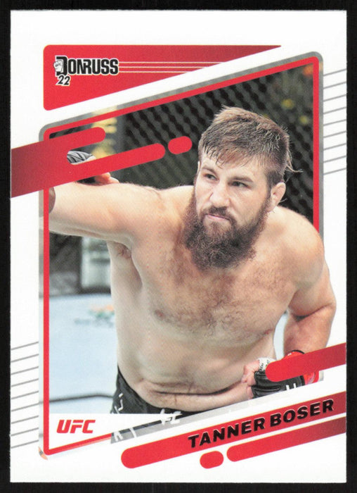 Tanner Boser 2022 Panini Donruss UFC Base # 182 Heavyweight - Collectible Craze America