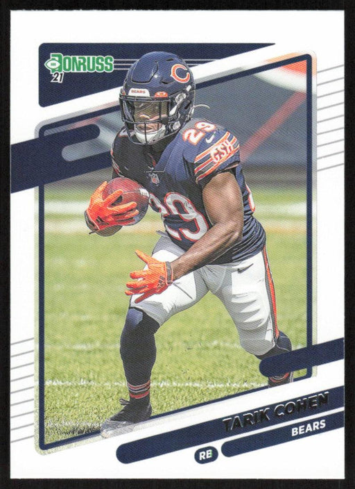 Tarik Cohen 2021 Donruss Football # 204 Chicago Bears Base - Collectible Craze America