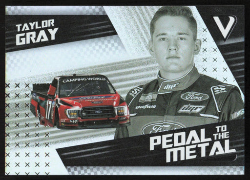 Taylor Gray 2022 Panini Chronicles Racing Pedal to the Metal # 2 - Collectible Craze America