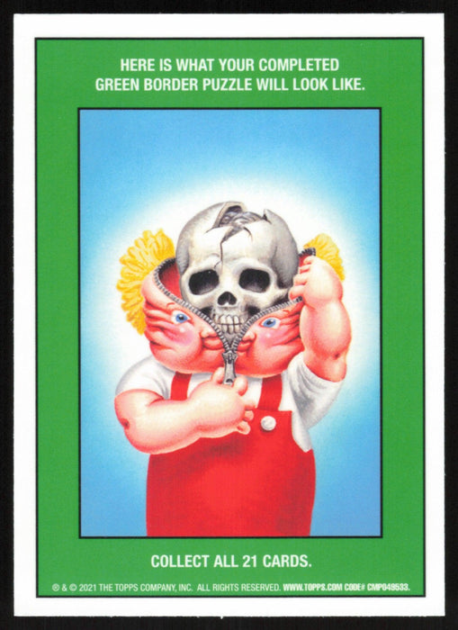 TEDDY Bear 2021 Topps Chrome Garbage Pail Kids Original Series 4 # 164A - Collectible Craze America