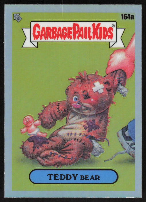 TEDDY Bear 2021 Topps Chrome Garbage Pail Kids Original Series 4 # 164A Refractor - Collectible Craze America