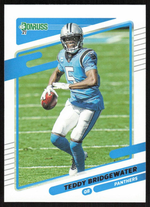 Teddy Bridgewater 2021 Donruss Football # 218 Carolina Panthers Base - Collectible Craze America