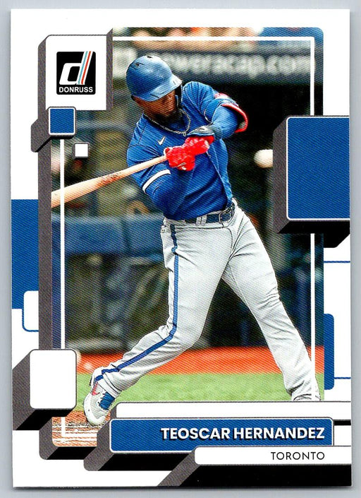 Teoscar Hernandez 2022 Donruss Baseball # 115 Toronto Blue Jays - Collectible Craze America