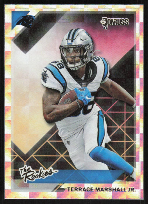 Terrace Marshall Jr. 2021 Donruss The Rookies # TR-TMA Carolina Panthers - Collectible Craze America