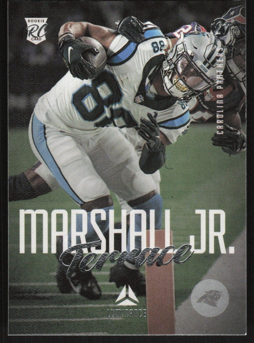 Terrace Marshall Jr. 2021 Panini Chronicles Luminance # 216 RC Carolina Panthers - Collectible Craze America