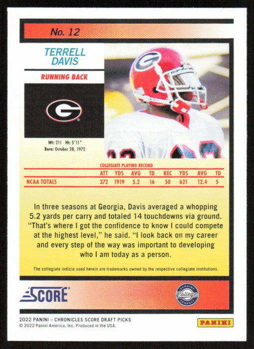 Terrell Davis Georgia Bulldogs College Football Jersey – Best