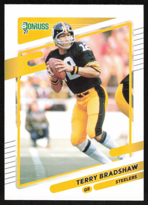 Terry Bradshaw 2021 Donruss Football # 23 Pittsburgh Steelers Base - Collectible Craze America