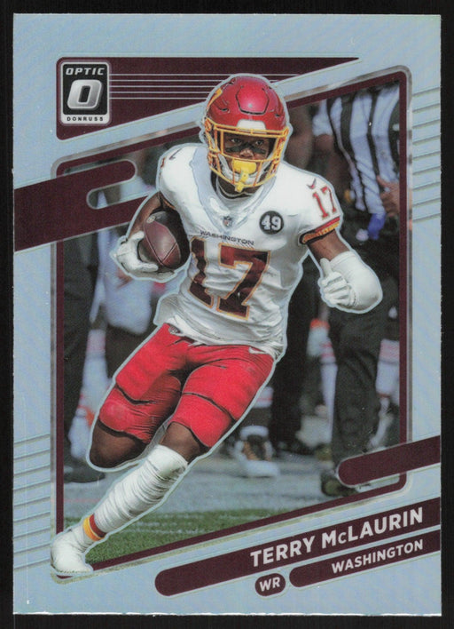 Terry McLaurin 2021 Donruss Optic # 1 Silver Prizm Washington Football Team - Collectible Craze America