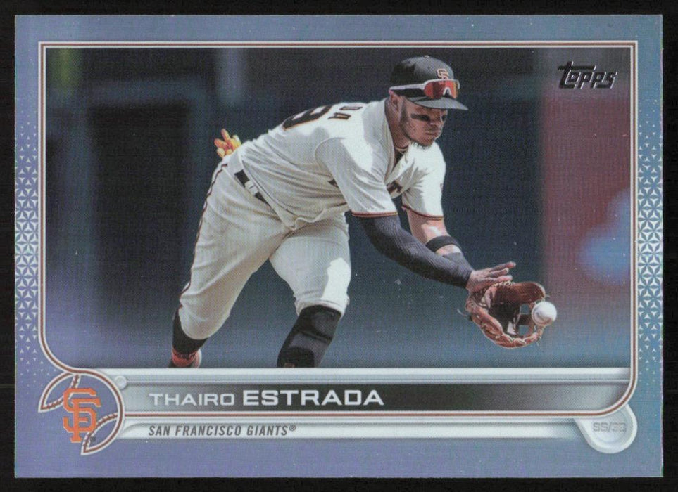 Thairo Estrada 2022 Topps Update Rainbow Foil # US273 San Francisco Giants - Collectible Craze America