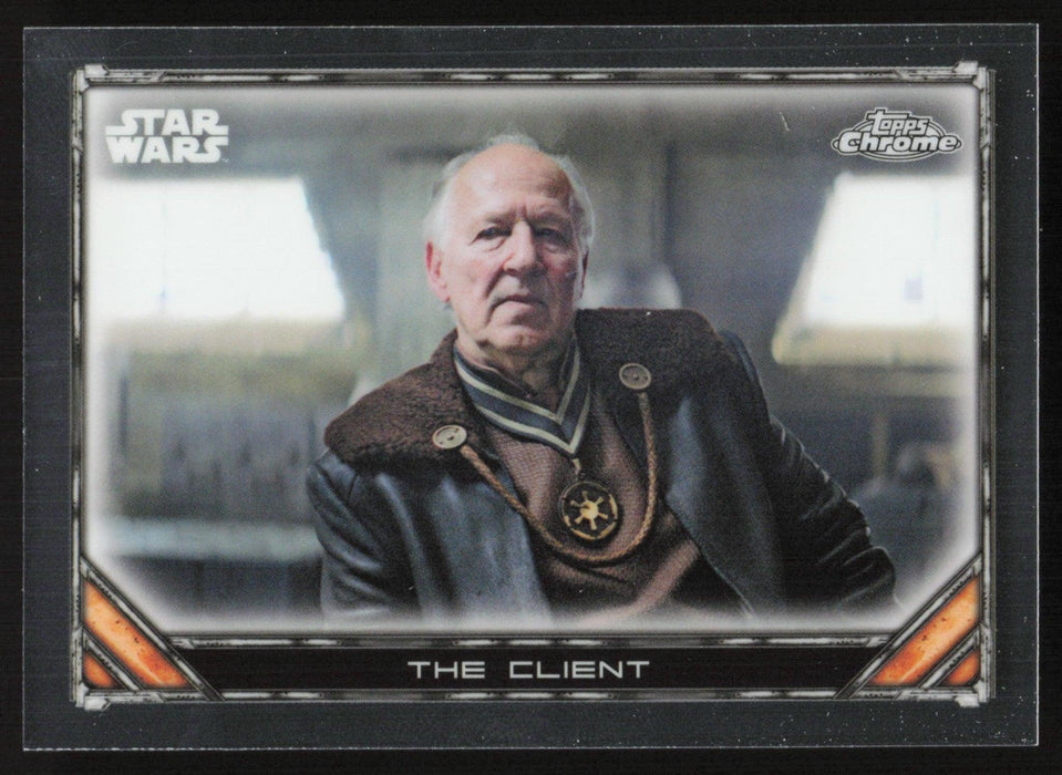 The Client 2022 Topps Chrome Star Wars Mandalorian # S1-3 - Collectible Craze America