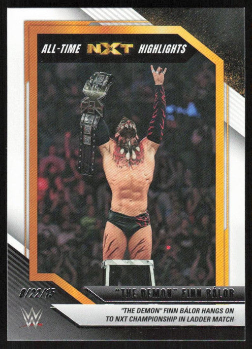 The Demon Finn Balor 2022 Panini WWE NXT # 15 All-Time NXT Highlights NXT - Collectible Craze America