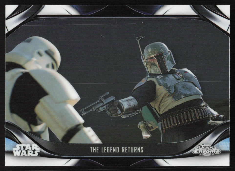 The Legend Returns 2022 Topps Chrome Star Wars Mandalorian # S2-34 - Collectible Craze America
