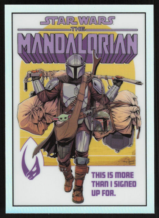 The Mandalorian 2022 Topps Chrome Star Wars Mandalorian # CC-1 - Collectible Craze America