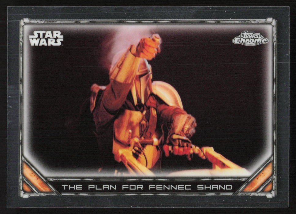 The Plan For Fennec Shand 2022 Topps Chrome Star Wars Mandalorian # S1-29 - Collectible Craze America