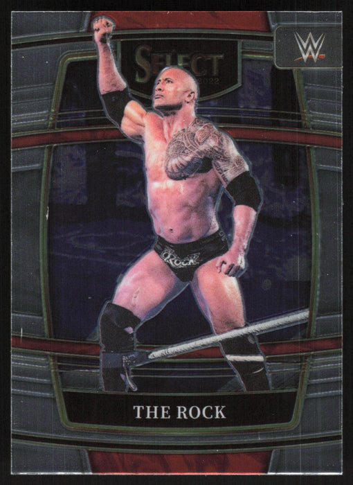 The Rock 2022 Panini Select WWE # 20 Legend Concourse Base - Collectible Craze America