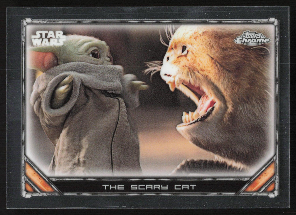 The Scary Cat 2022 Topps Chrome Star Wars Mandalorian # S1-22 - Collectible Craze America