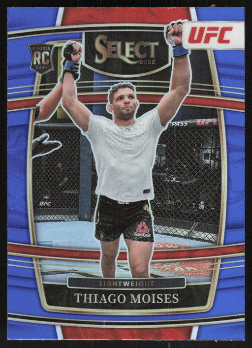 Thiago Moises 2022 Panini Select UFC # 24 RC Blue Prizm - Collectible Craze America