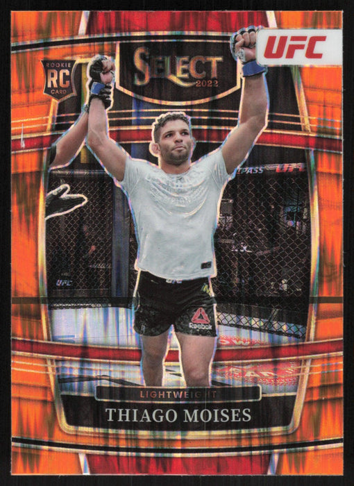 Thiago Moises 2022 Panini Select UFC # 24 RC Orange Flash - Collectible Craze America