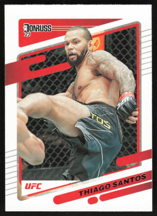 Thiago Santos 2022 Panini Donruss UFC Base # 88 Light Heavyweight - Collectible Craze America