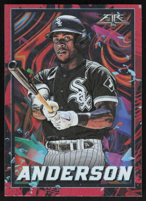 Tim Anderson 2022 Topps Fire # 31 Red Chicago White Sox - Collectible Craze America