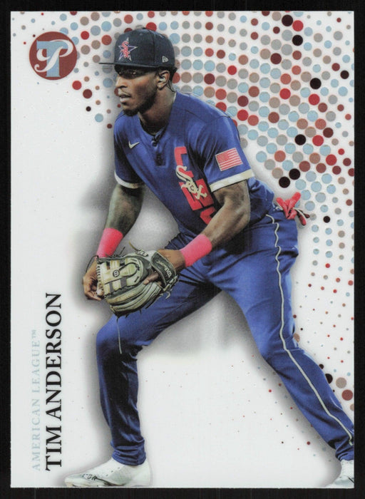 Tim Anderson 2022 Topps Pristine # 296 Refractor Chicago White Sox - Collectible Craze America